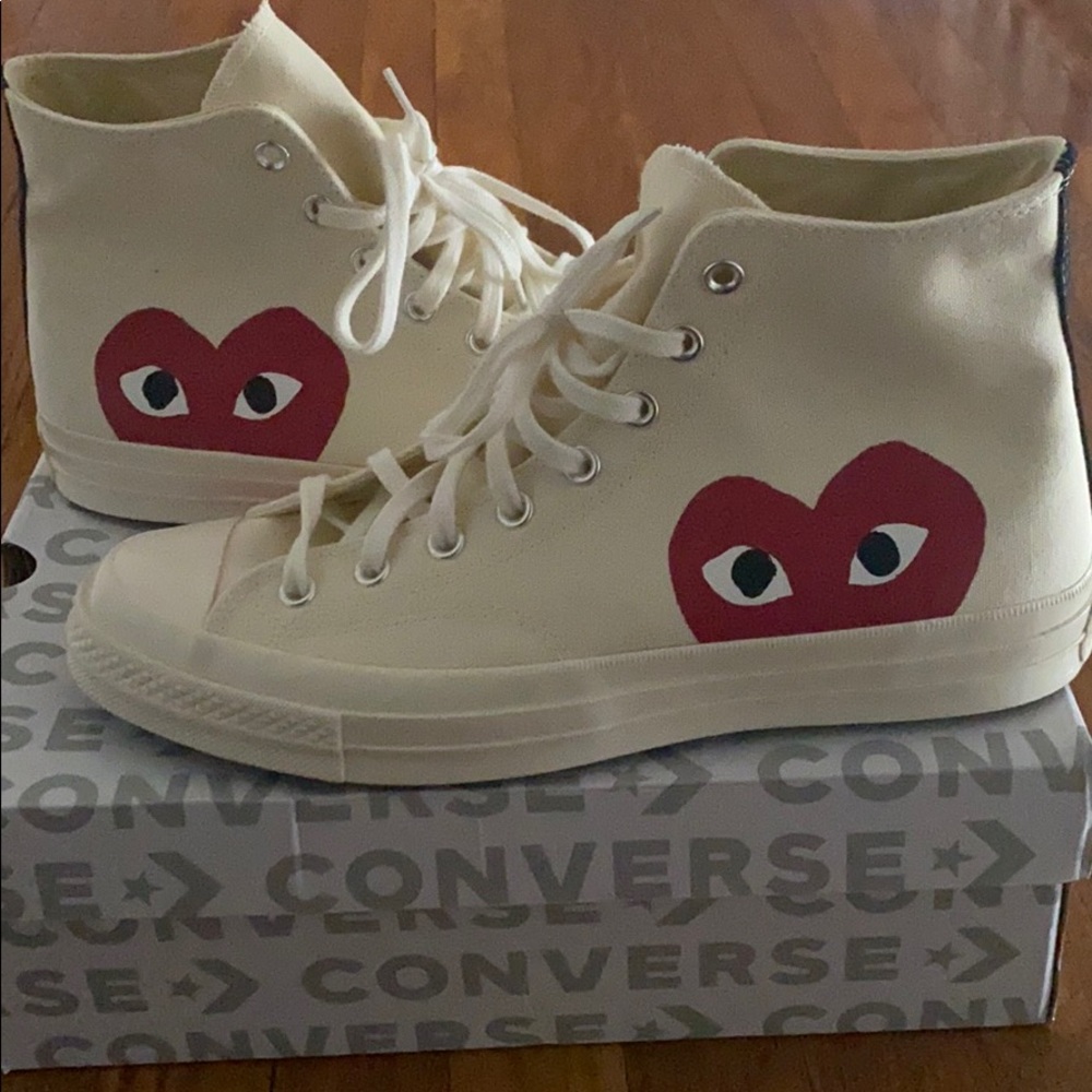 Comme De Garçon Converse “Milk”